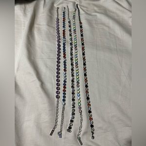 Stone necklaces